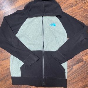 Very soft north face jacket, youth large 14/16